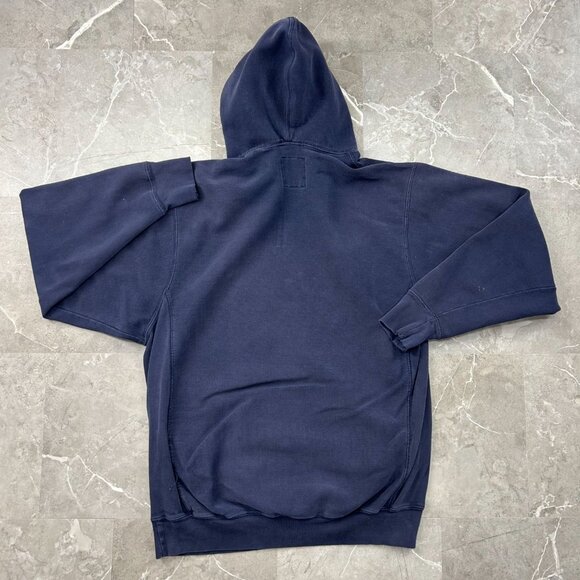 Vintage Steve Barrys Navy Midshipmen Hoodie Mens 2XL XXL Pullover Sweatshirt - Picture 3 of 13